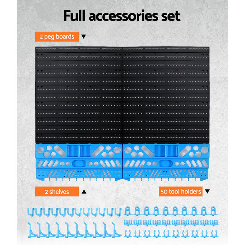 Giantz Spanner Holder Wrench Bin Rack Tool Screwdriver Organizer Garage Workshop - Coll Online