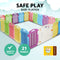 Cuddly Baby 21-Panel Plastic Baby Playpen Interactive Kids Toddler - Coll Online