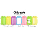 Cuddly Baby 25-Panel Plastic Baby Playpen Interactive Kids Safety Gate - Coll Online