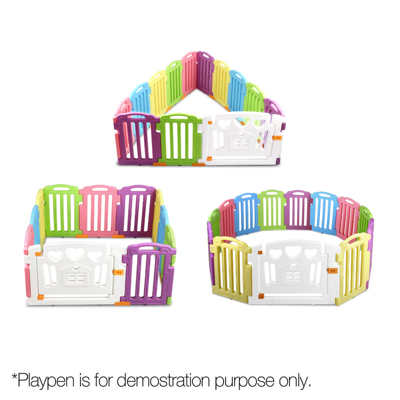 Cuddly Baby Plastic Baby Playpen Extension Panel / 2 Pieces - Coll Online