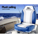 Seamanship 2X Folding Boat Seats Seat Marine Seating Set All Weather Swivels - Coll Online