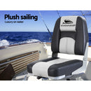 Seamanship 2X Folding Boat Seats Seat Marine Seating Set Swivels All Weather - Coll Online