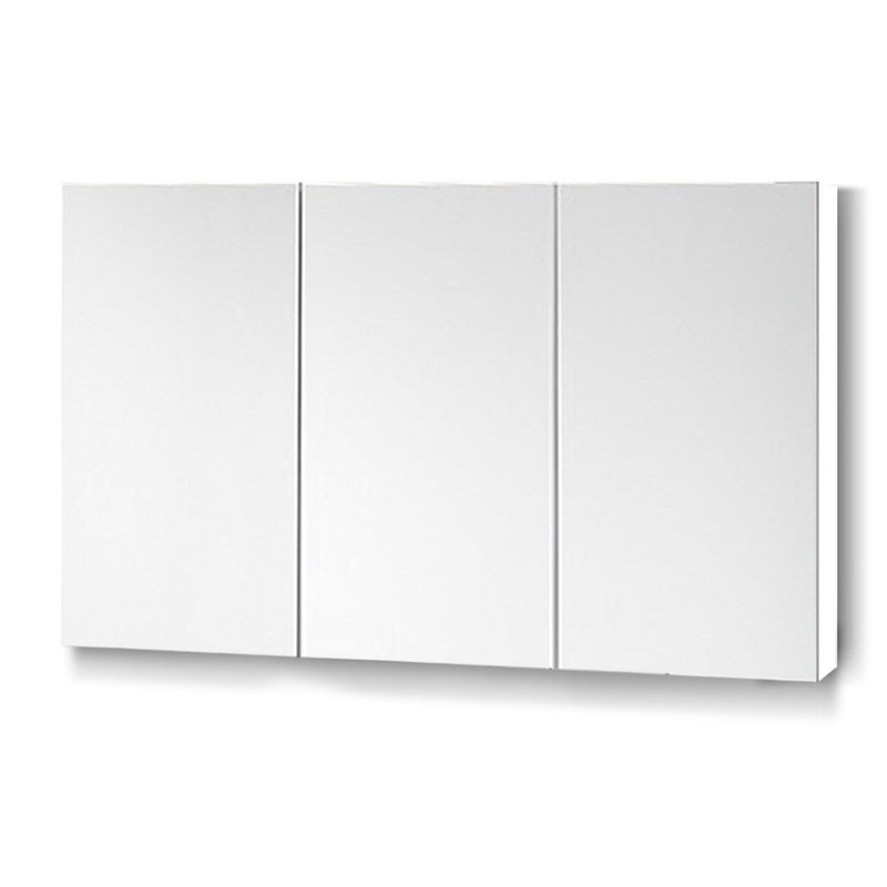 Cefito Bathroom Vanity Mirror with Storage Cabinet - White - Coll Online