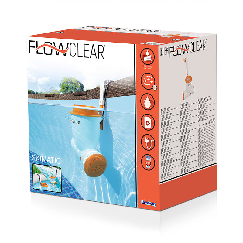 Bestway Skimatic Filter Pump Skimmer Combo Surface Flowclear Pools 2,574L/H