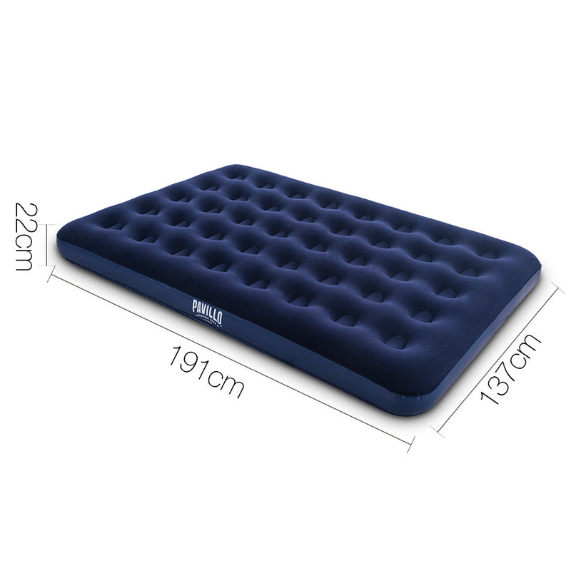Bestway Twin Double Inflatable Air Mattress - Navy - Coll Online