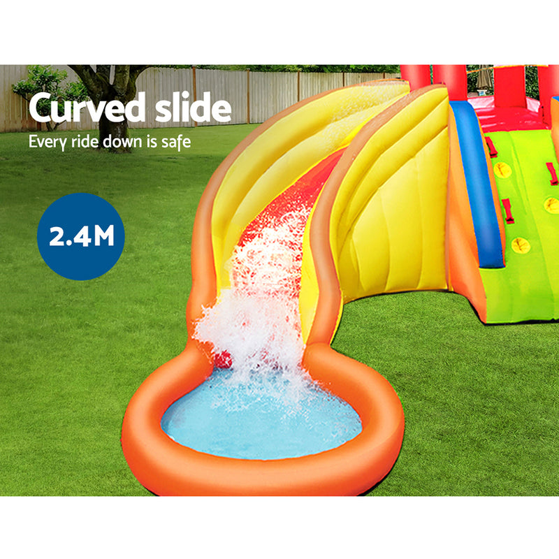 Bestway Inflatable Water Slide Park Jumping Castle Splash Toy Pool Playground - Coll Online