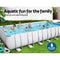 Bestway Above Ground Swimming Pool Power Steel™ Rectangular Frame Pools Filter