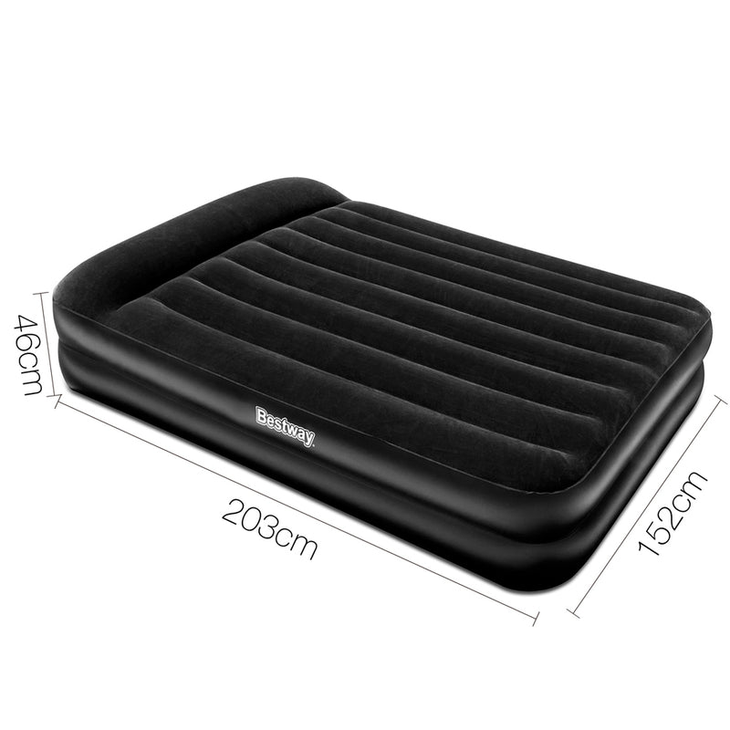 Bestway Queen Size Inflatable Air Mattress - Black - Coll Online