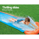 Bestway Inflatable Water Slip And Slide Single Kids Splash Toy Outdoor 4.88M