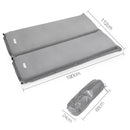 Weisshorn Self Inflating Mattress Camping Sleeping Mat Air Bed Pad Double Grey 10CM Thick - Coll Online