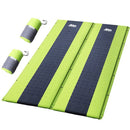 Weisshorn Self Inflating Mattress Camping Sleeping Mat Air Bed Pad Double Green - Coll Online