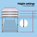 Portable Folding Camping Table and Chair Set 120cm - Coll Online
