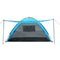 Weisshorn 2-4 Person Camping Tent - Blue - Coll Online