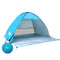 Weisshorn 4 Person Portable Pop Up Camping Tent - Blue - Coll Online