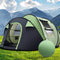 Weisshorn Instant Up 4-5 Person Camping Tent Family Hiking Beach Tents Swag - Coll Online