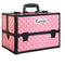 Embellir Portable Cosmetic Beauty Makeup Case with Mirror - Diamond Pink - Coll Online