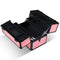 Embellir Portable Cosmetic Beauty Makeup Case with Mirror - Diamond Pink - Coll Online