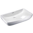 Cefito Ceramic Rectangle Sink Bowl - White