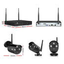 UL-Tech CCTV Wireless Security System 2TB 8CH NVR 1080P 8 Camera Sets - Coll Online