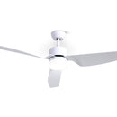 52" DC Motor Ceiling Fan with LED Light with Remote 8H Timer Reverse Mode 5 Speeds - Coll Online