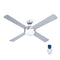 Devanti 52" Ceiling Fan with Light Silver - Coll Online