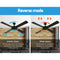 Devanti 52 inch 1300mm Ceiling Fan 4 Wooden Blades with Remote Control Reversible Fans - Coll Online