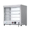 Devanti Commercial Food Warmer Pie Hot Display Showcase Cabinet Stainless Steel - Coll Online