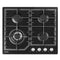 Comfee 60cm Gas Cooktop 4 Burners Kitchen Gas Hob Trivets Stove Cook Top Black