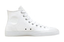 Converse Unisex CTAS Pro Hi Casual Shoes (White Monochrome, Size 12 US)