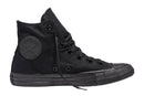 Converse Unisex Chuck Taylor All Star Hi Sneakers (Black Mono, Size 5M/7W US)