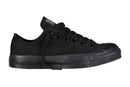 Converse Unisex Chuck Taylor All Star Ox Lo Casual Shoes (Black Mono, Size 8M/10W US)