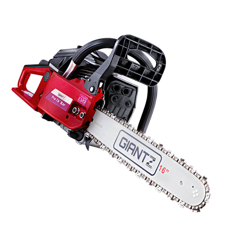 Giantz 45cc Petrol Commercial Chainsaw 16" Bar E-Start Pruning Chain Saw - Coll Online