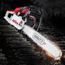 GIANTZ 52CC Petrol Commercial Chainsaw Chain Saw Bar E-Start Pruning - Coll Online
