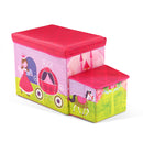 Kids Storage Toy Box Foldable Organiser - Pink - Coll Online