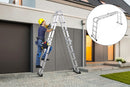 Certa 4.7m Multipurpose Aluminium Foldable Ladder with Standing Platforms