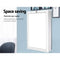 Artiss Foldable Desk with Bookshelf - White - Coll Online