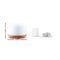 DEVANTI Aroma Diffuser Aromatherapy LED Night Light Air Humidifier Purifier Light Wood Grain 500ml - Coll Online