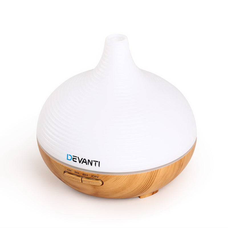 DEVANTi Aroma Diffuser Air Humidifier Night Light 300ml - Coll Online