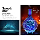 Aroma Diffuser 3D LED Light Oil Firework Air Humidifier 100ml - Coll Online