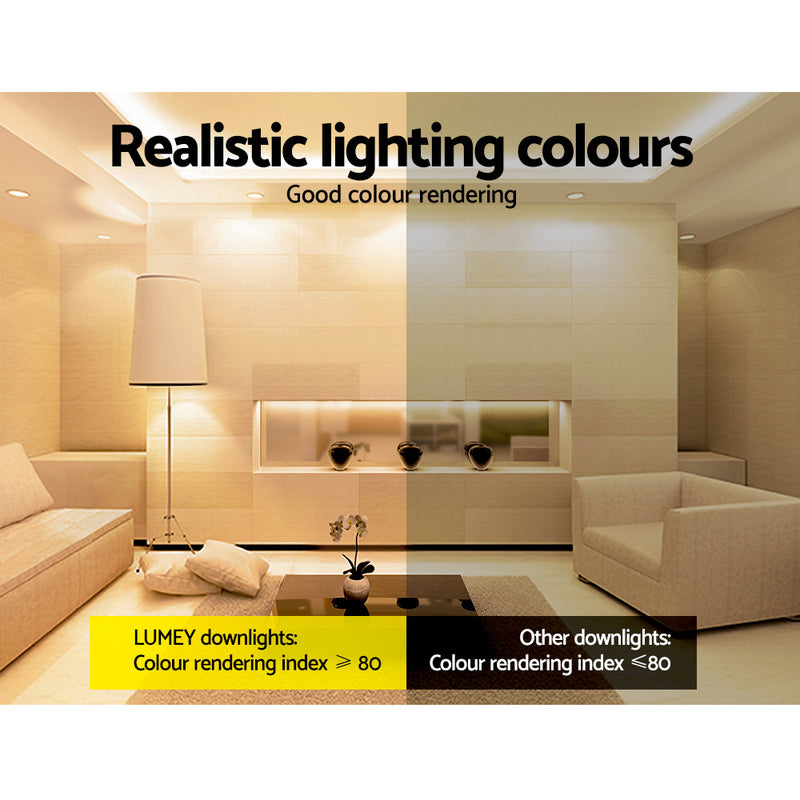 Lumey Set of 10 LED Downlight Kit - Coll Online