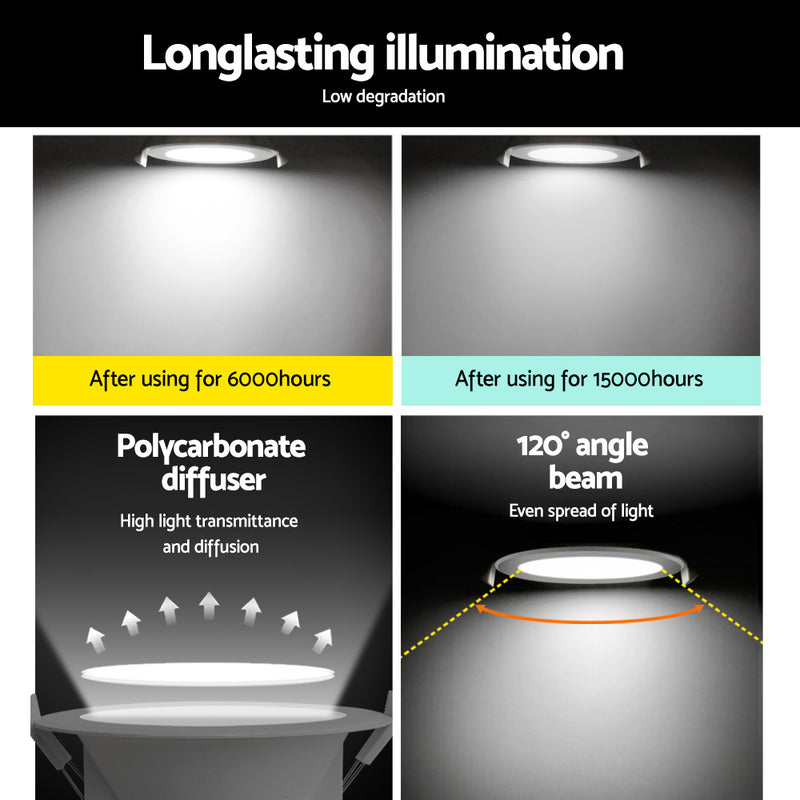 Lumey Set of 10 LED Downlight Kit - Coll Online