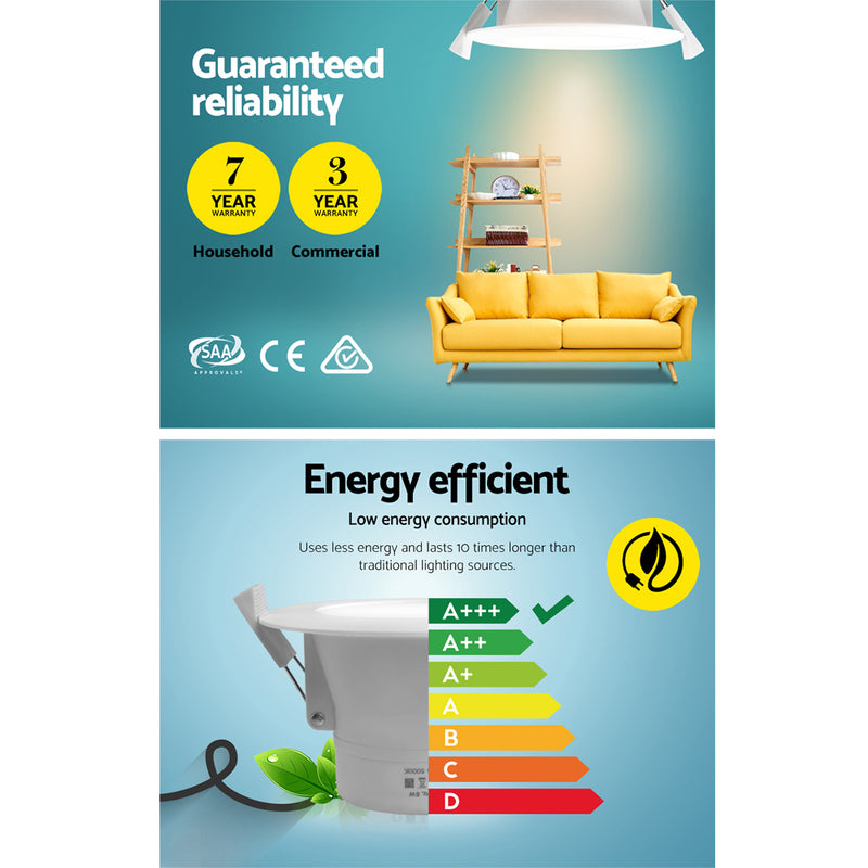 Lumey Set of 10 LED Downlight Kit - Coll Online