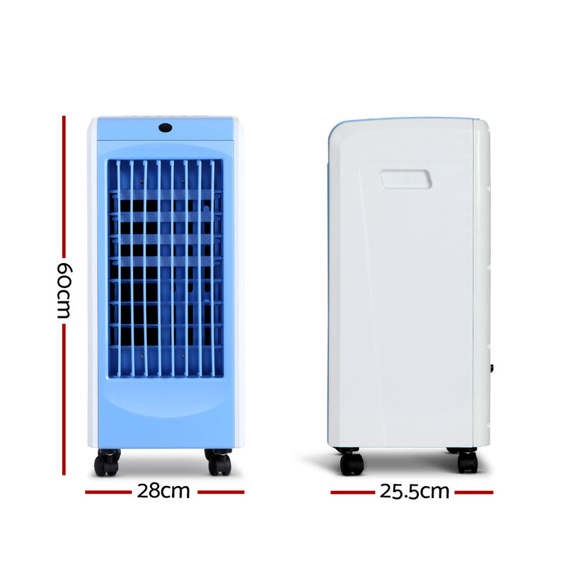 Devanti Evaporative Air Cooler - Blue - Coll Online