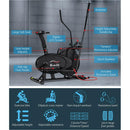 Everfit 4in1 Elliptical Cross Trainer Exercise Bike Bicycle Home Gym Fitness Machine Running Walking - Coll Online