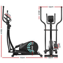Everfit Exercise Bike Elliptical Cross Trainer Bicycle Home Gym Fitness Machine - Coll Online