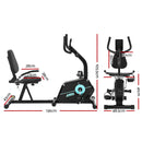 Everfit Magnetic Recumbent Exercise Bike Fitness Cycle Trainer Gym Equipment - Coll Online