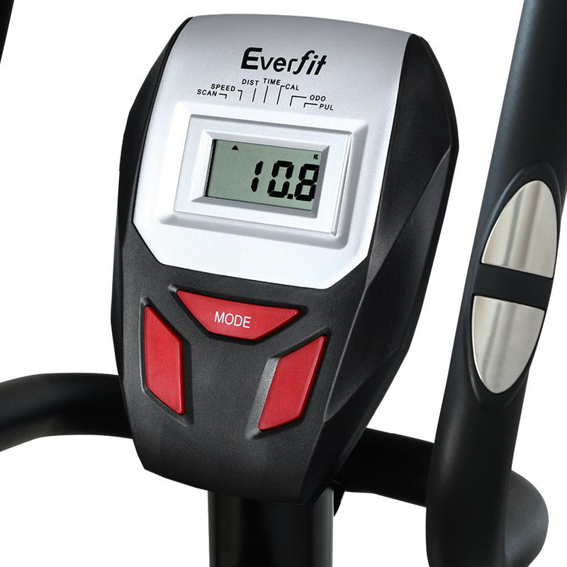 Everfit Exercise Bike Training Bicycle Fitness Equipment Home Gym Trainer Black - Coll Online