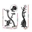 Everfit Exercise Bike X-Bike Folding Magnetic Bicycle Cycling Flywheel Fitness Machine - Coll Online