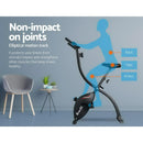 Everfit Exercise Bike X-Bike Folding Magnetic Bicycle Cycling Flywheel Fitness Machine - Coll Online