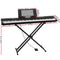 Alpha 88 Keys Electronic Piano Keyboard Electric Holder Music Stand Touch Sensitive with Sustain pedal - Coll Online